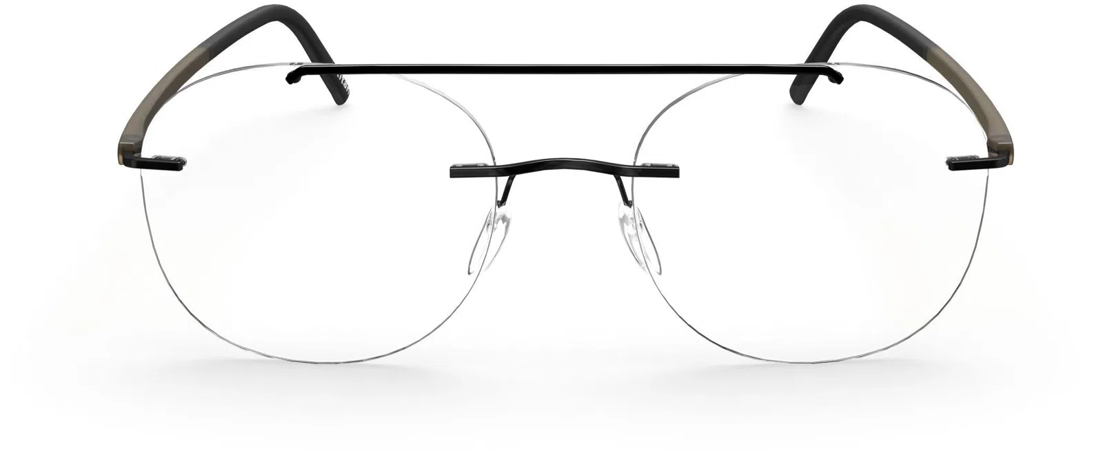 Silhouette The Wave Chassis Rimless 5567 Eyeglasses - view 17